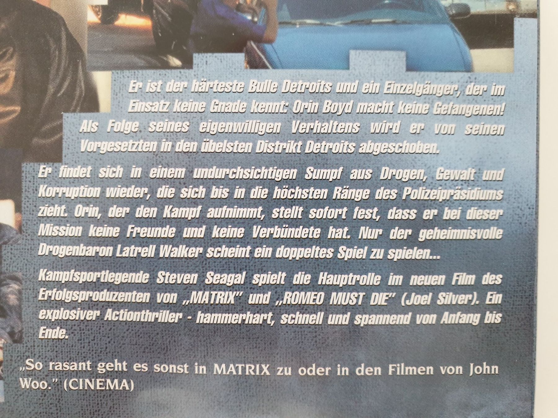Tutti i DVDs: Exit Wounds - Die Copjäger DVD – Usato da Zürich venduto da pau_y8mv 2