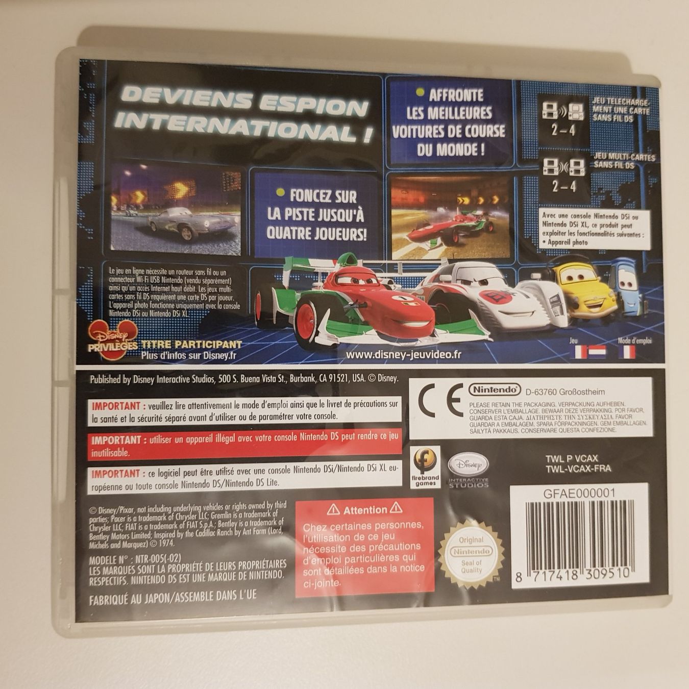 Nintendo Giochi: Cars 2 /DS – Usato da Münchenstein venduto da 2DGames 1