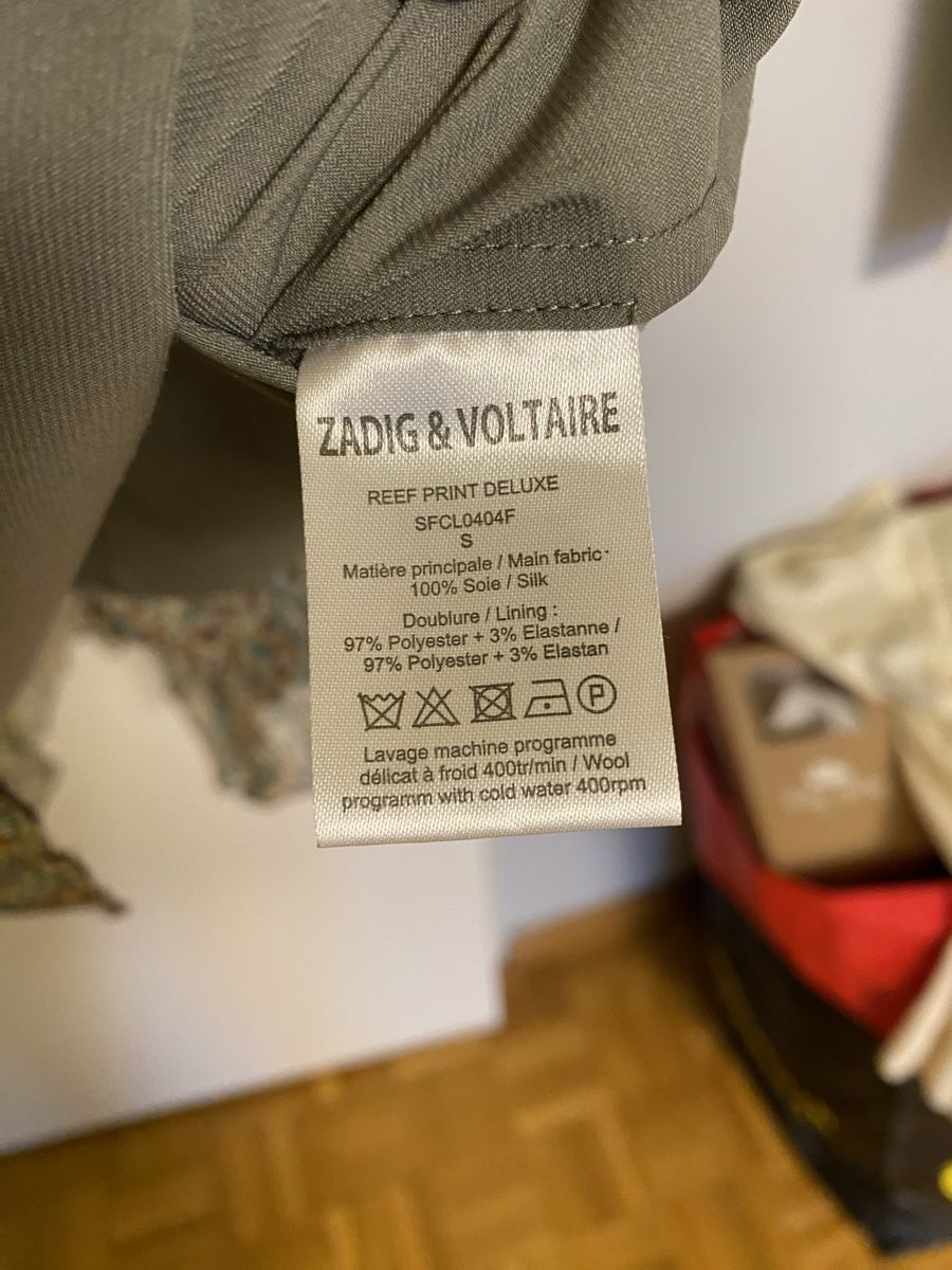 Zadig & Voltaire Vestiti: Zadig & Voltaire DeLuxe Kleid S/M – Usato da Adlikon b. Regensdorf venduto da galaxandy 4