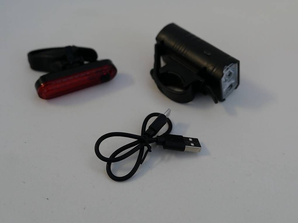 Fari: Fahrradlicht Vorder & Rücklicht – Nuovo (secondo la descrizione) da Winterthur venduto da ray24 3
