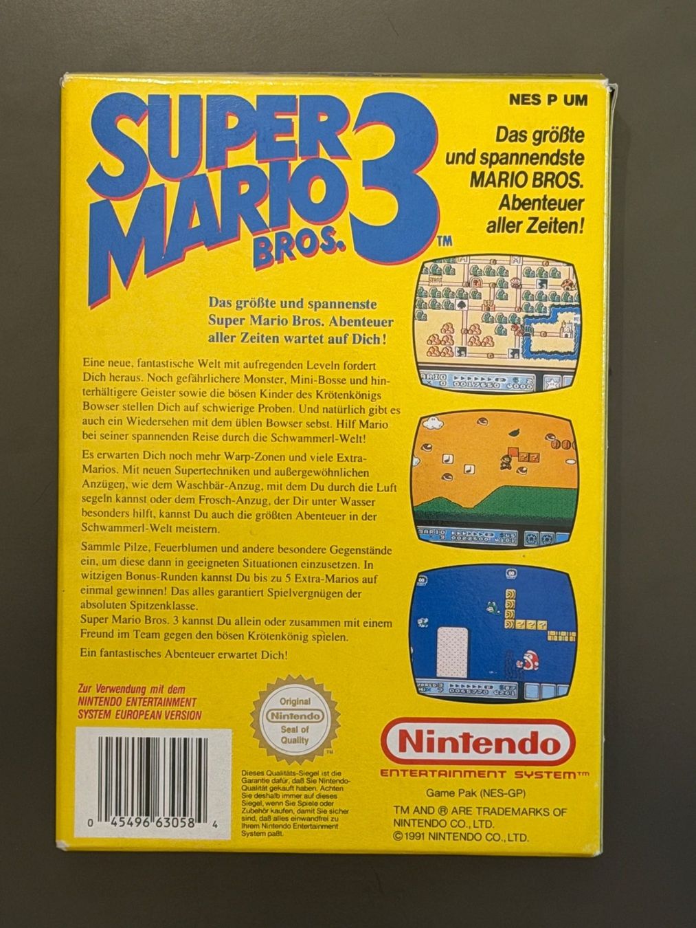 Nintendo Giochi: Super Mario Bros 3 - inkl. Originalverpackung – Usato da Zürich venduto da Master202 7