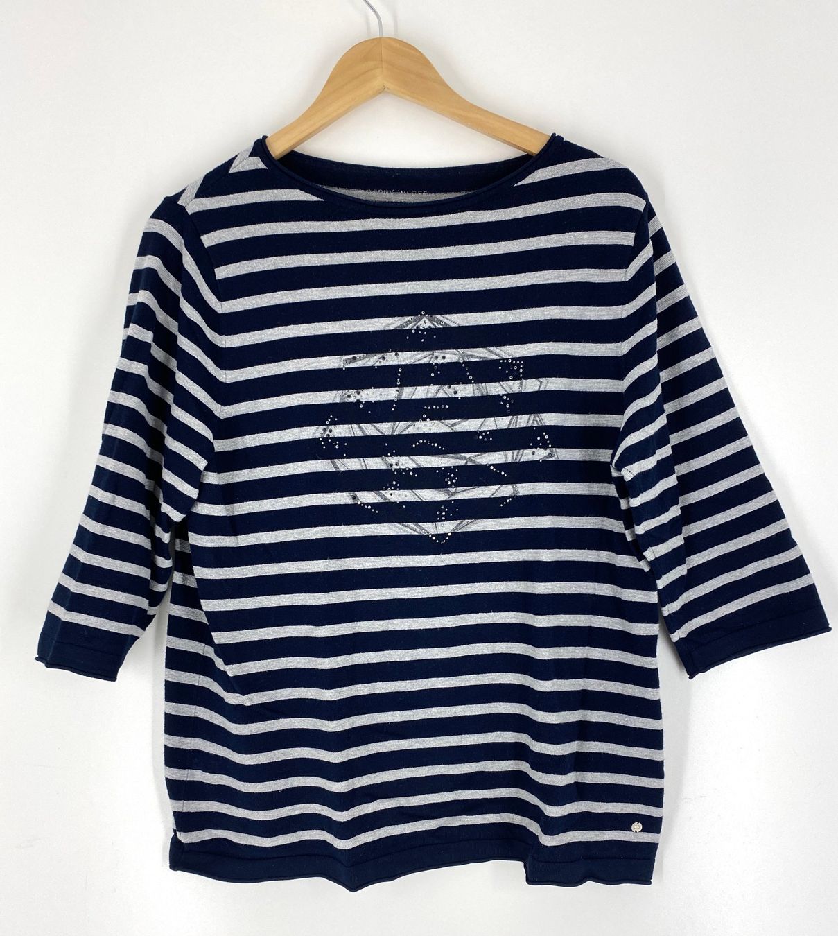 Gerry Weber Maglioni & Felpe: Gerry Weber Feinstrick Pullover 3/4 Ärmel, Grösse 42 – Usato da Mülligen venduto da Chleeblatt1941