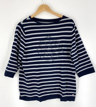 Gerry Weber Feinstrick Pullover 3/4 Ärmel, Grösse 42