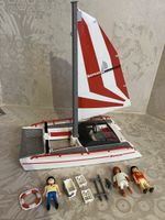 Playmobil Catamaran with accessories and figurines