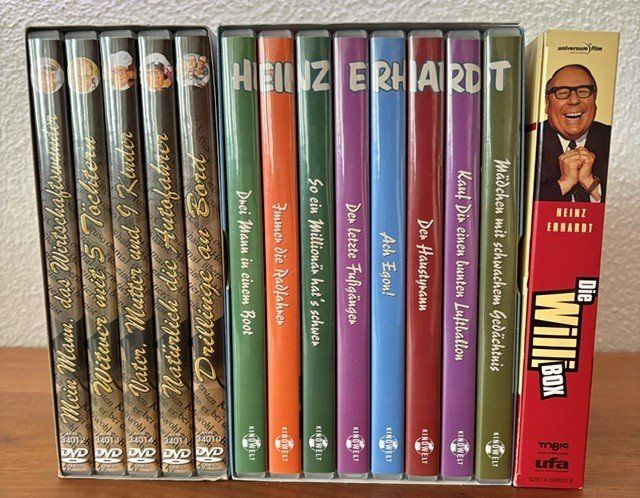 Tutti i DVDs: Heinz Erhardt 17 DVD – Usato da Ossingen venduto da Orelius 1
