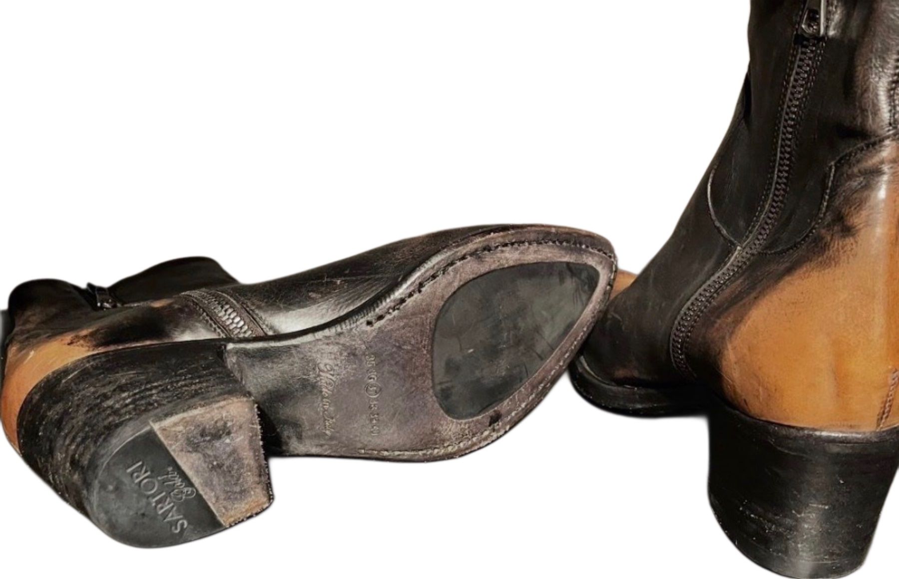 Scarpe da donna: Cowboyboots Leder SAKTORI – Nuovo (secondo la descrizione) da Bützberg venduto da dan_jhn9 3