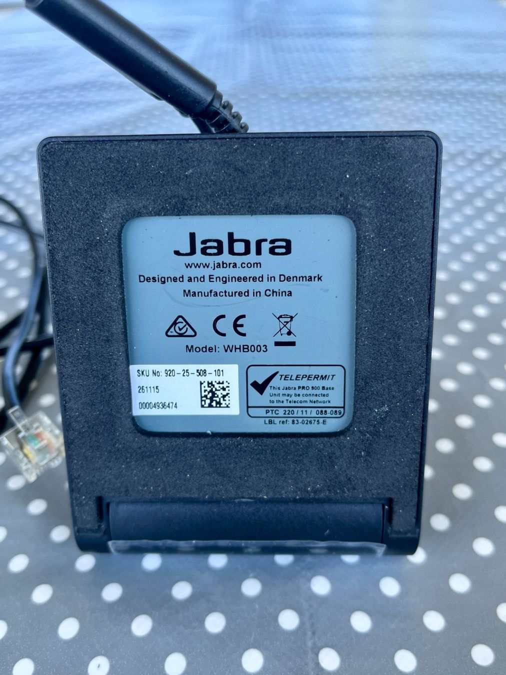 Telefoni: Jabra Headset mit Ladestation und Netzteil gebraucht – Usato da Zürich venduto da Dmbz 4