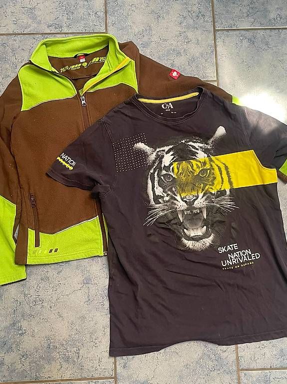 Engelbert Strauss Lotti & Set di vestiti: Engelbert Pulli 158/164 & Shirt Tiger 182 – Usato da Frutigen venduto da Krimhi