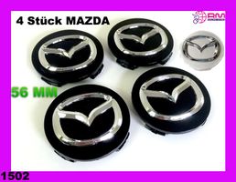 MAZDA 56mm Felgendeckel 4X silver