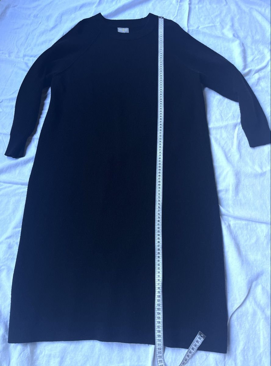 Kleider: Schwarzes Kleid / Strickkleid, Grösse L – Gebraucht aus St. Gallen von lfs_nxl8 7
