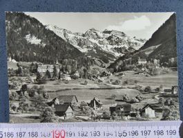 FLÜELI-RANFT 1959 WIDDERFELD NÜNALPHOEN HUTSTOCK AK ONW