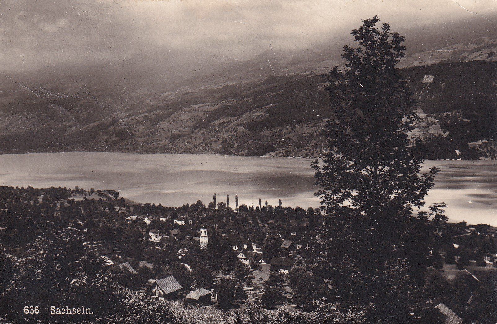 Ansichtskarten: Sachein 1937 – Defekt aus Cormoret von Pascalll2001