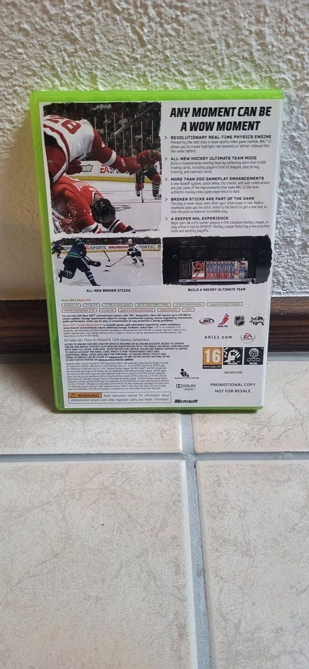 Microsoft Giochi: Xbox 360 Spiel - NHL 11 Promo – Usato da Münsingen venduto da Heroism2010 1