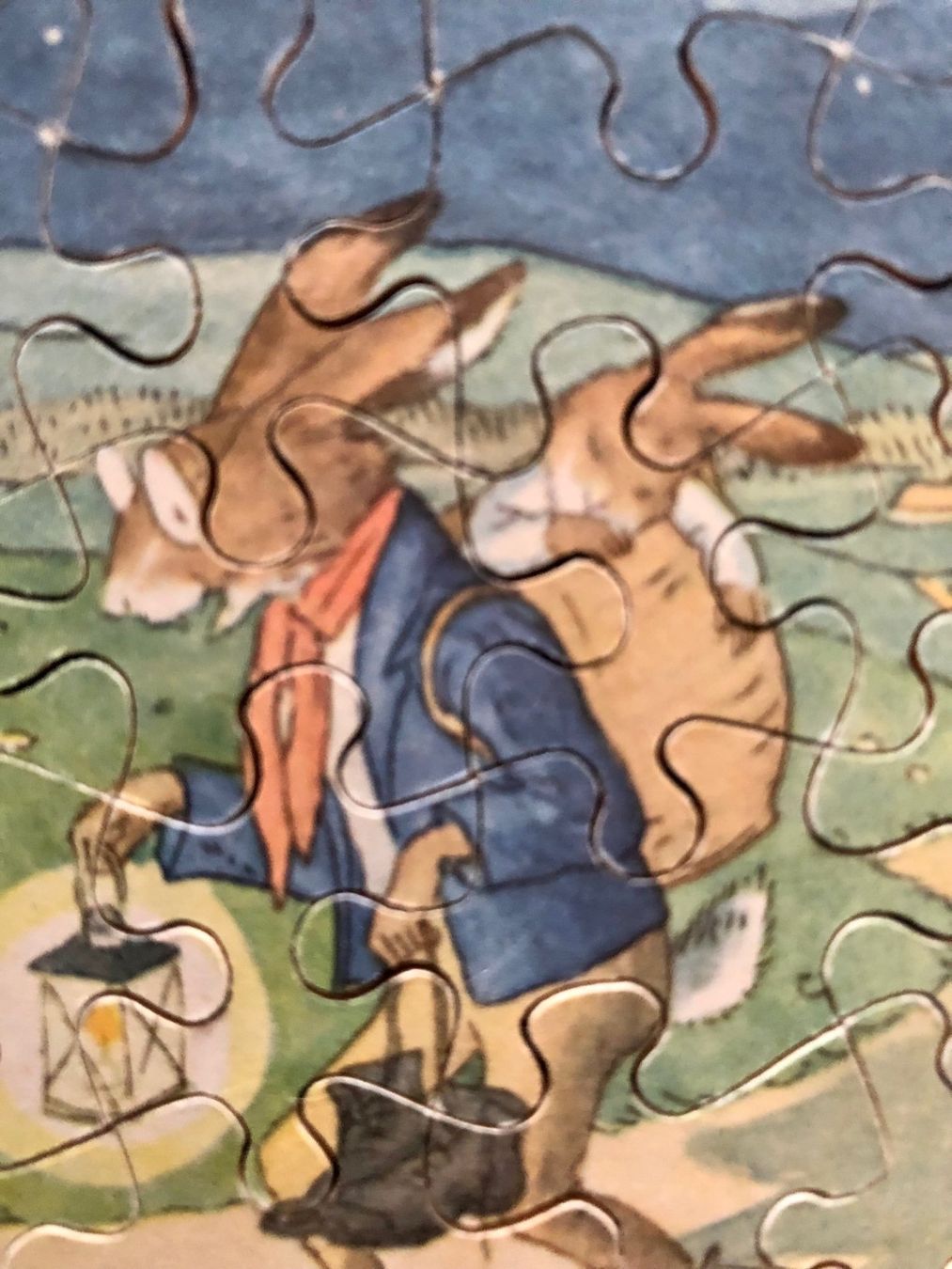Puzzle: Osterhasen - Puzzle nach Ida Bohatta – Usato da Winterthur venduto da Barunggeli 6