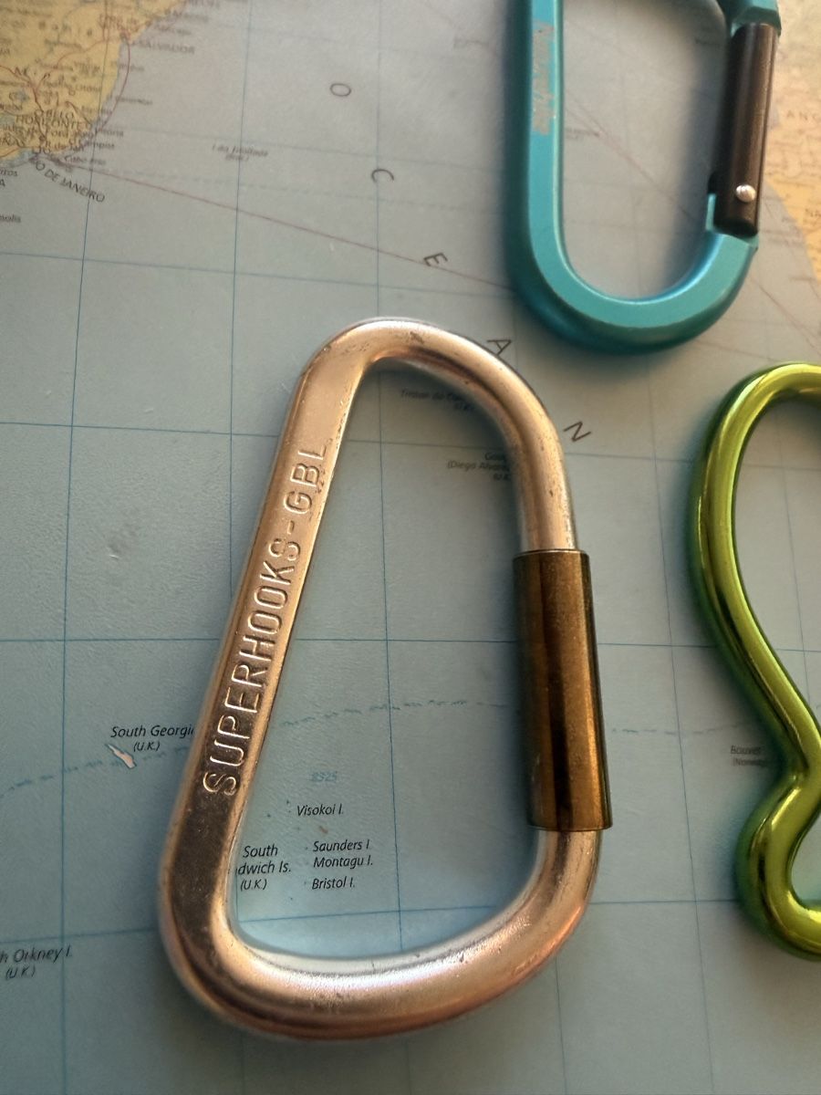 Attrezzatura da arrampicata: NEU***SCHLÜSSEL KARABINER 3 Stk***SPEZIELL*** – Nuovo e nell'imballaggio originale da Zürich venduto da Ceca52 3