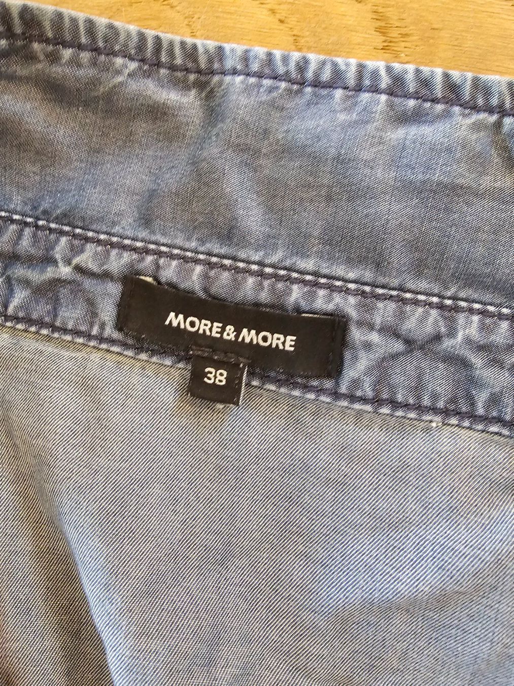 Camicette: Jeansbluse More & More blau Grösse 38 – Usato da Rütihof venduto da neolita 1