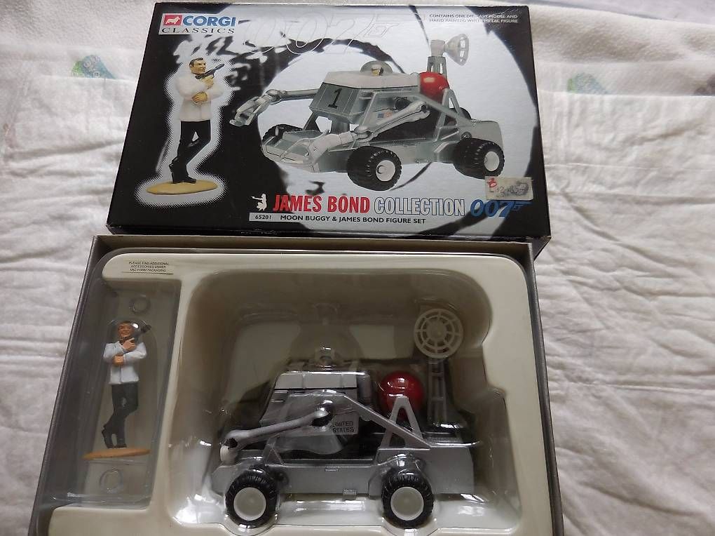 Corgi Toys Modellini d'auto: Corgi Classics James Bond Collection 007 MOON BUGGY NEU – Nuovo e nell'imballaggio originale da Allschwil venduto da Majo1 1