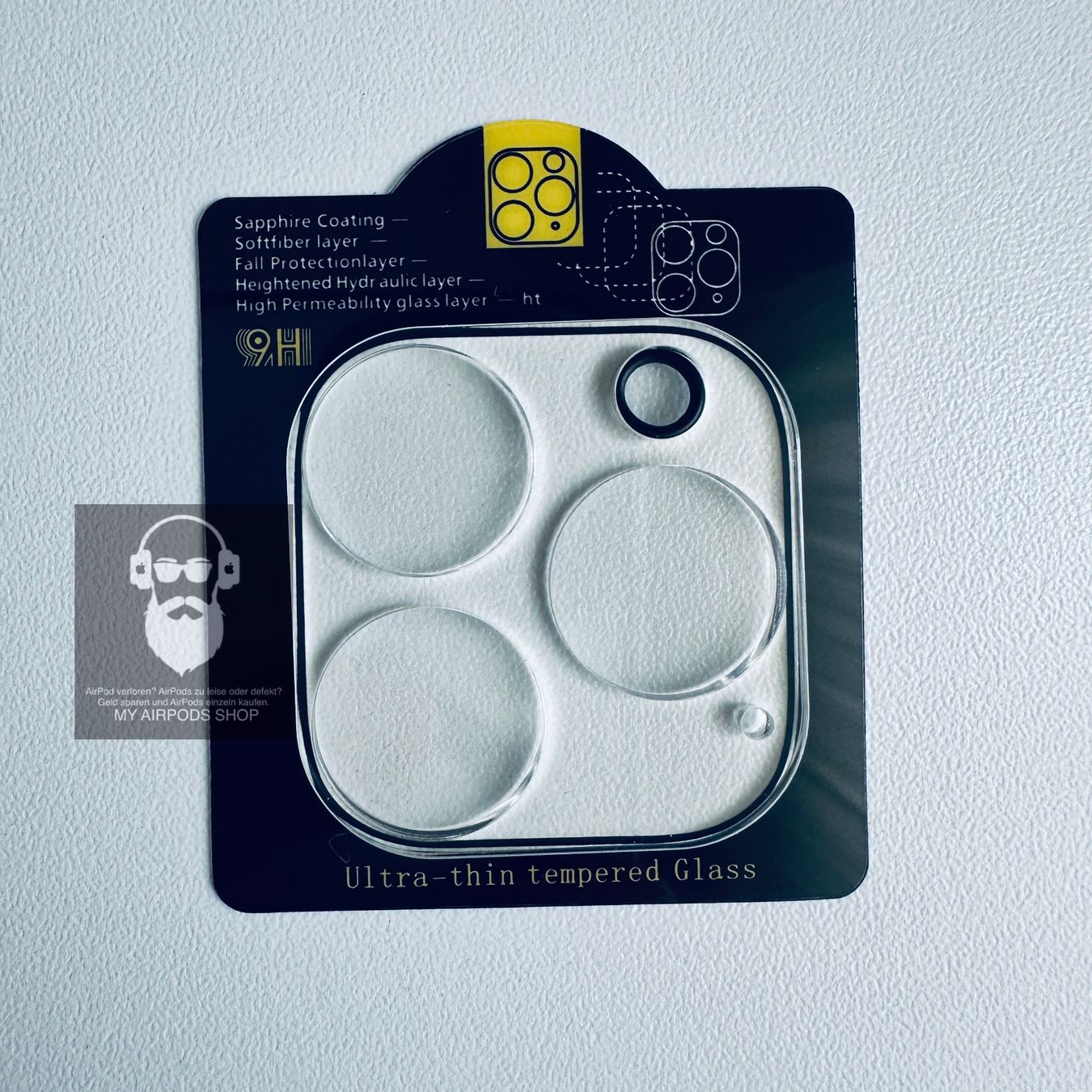 Panzerglass Cover & Protezioni schermo: iPhone 13 Pro / 13 Pro Max Kamera Glas Panzer Schutz HD 9H – Nuovo (secondo la descrizione) da Basel venduto da MY.AIRPODS.SHOP 1