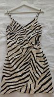 Kleid Zebra Muster Wickeloptik Grösse S Neuwertig