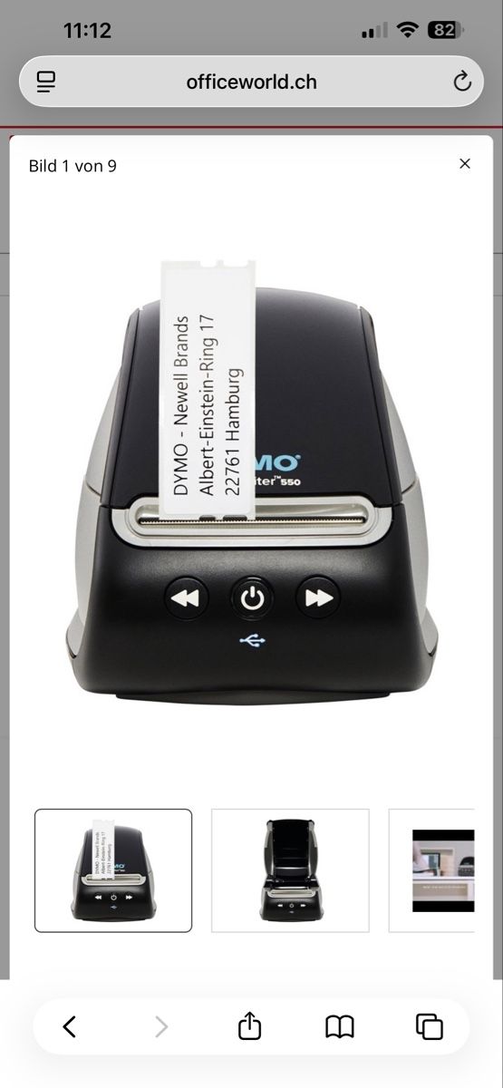 Dymo Stampanti: Dymo Labelwriter 550 5XL – Nuovo (secondo la descrizione) da Ruvigliana venduto da princesse10