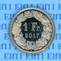 CHF___1.00 2017 -unz 1 Franken