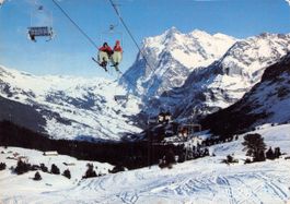 Grindelwald BE // Sessellift Arven Wetterhorn