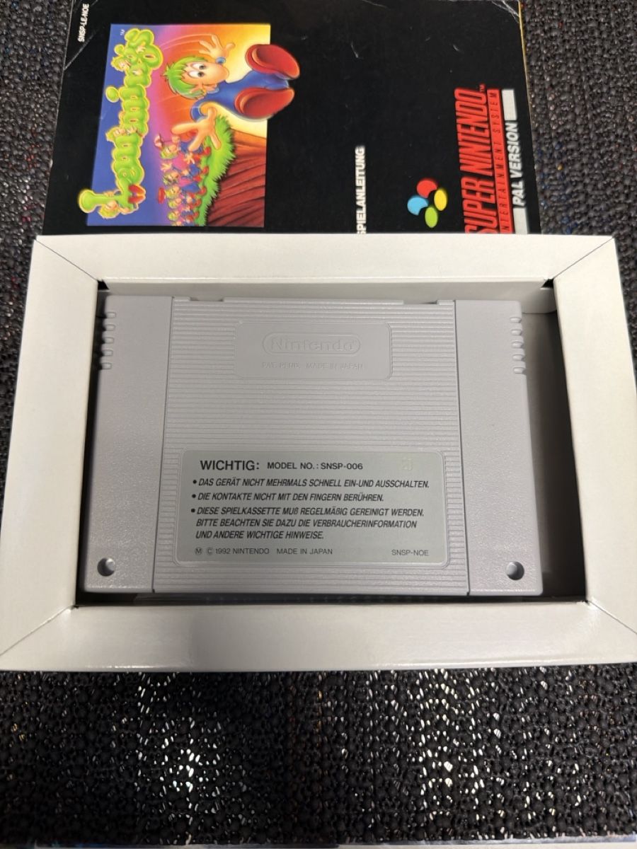 Nintendo Giochi: Lemmings Super Nintendo PAL Version – Usato da Bülach venduto da ran_kqm8 3