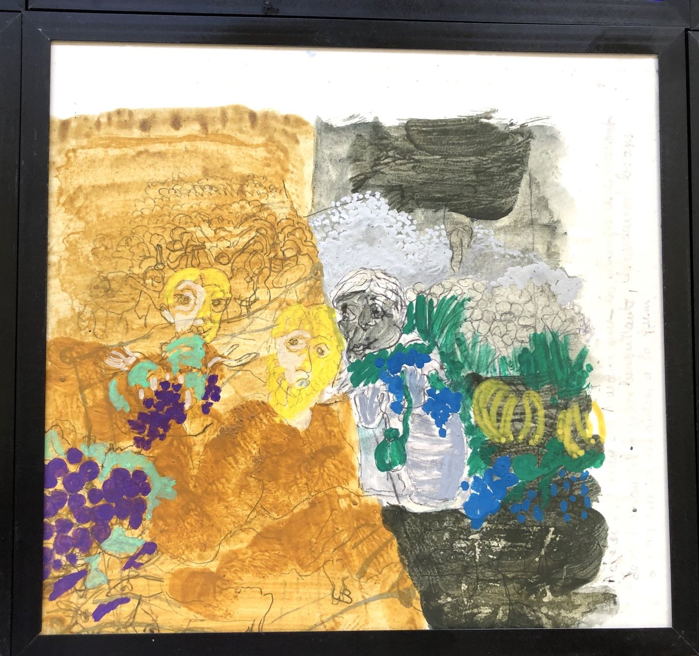 Gemälde: 6x Originale - Gouachierte Aquarelle über Bleistift – Gebraucht aus Schaffhausen von durruti 4