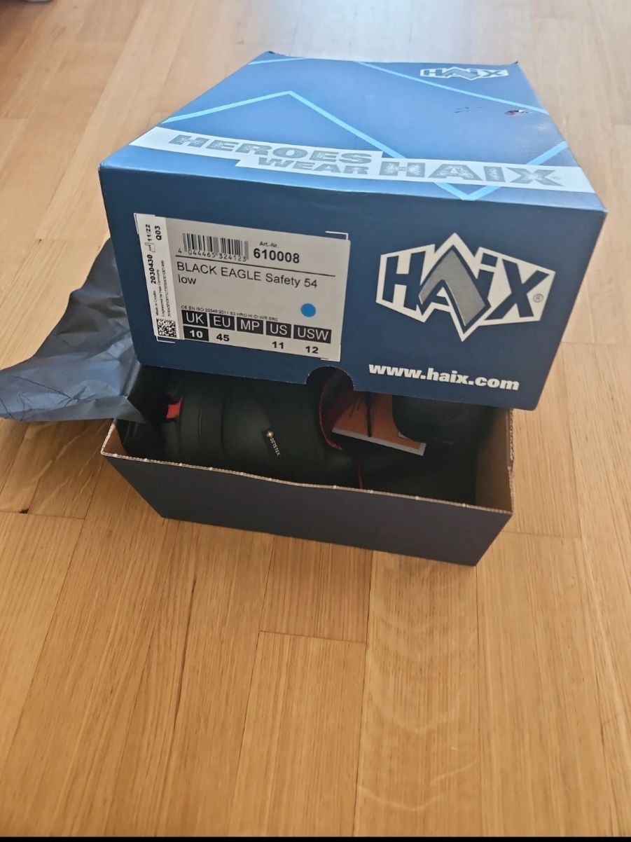 Herrenschuhe: Schuhe HAIX Black Eagle Safety 54 Low – Neu und originalverpackt aus Luzern von Dan_8m79 4