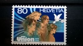 Schweiz 1991 100 Jahre PTT-Union postfrisch