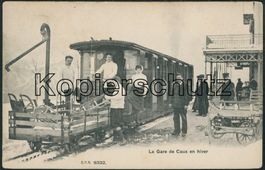 VDS Caux - Bahnhof - Bahn GN - Montreux