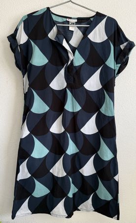 Kleid Street One gemustert mehrfarbig Grösse 38 guter Zustan