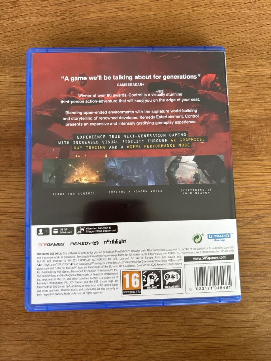 Spiele: Control Ultimate Edition PS5 Game neuwertig – Neu (gemäss Beschreibung) aus Gasel von Sunisshining123 1