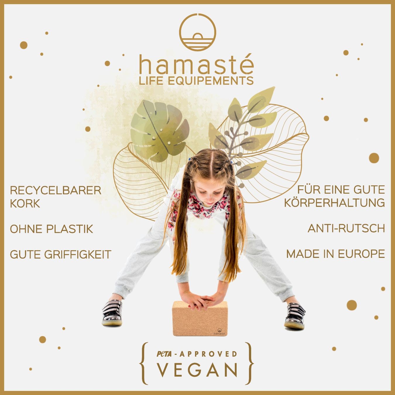Hometrainer: 1x Yoga Block aus Kork – Nuovo e nell'imballaggio originale da Prangins venduto da Mhamaste 6
