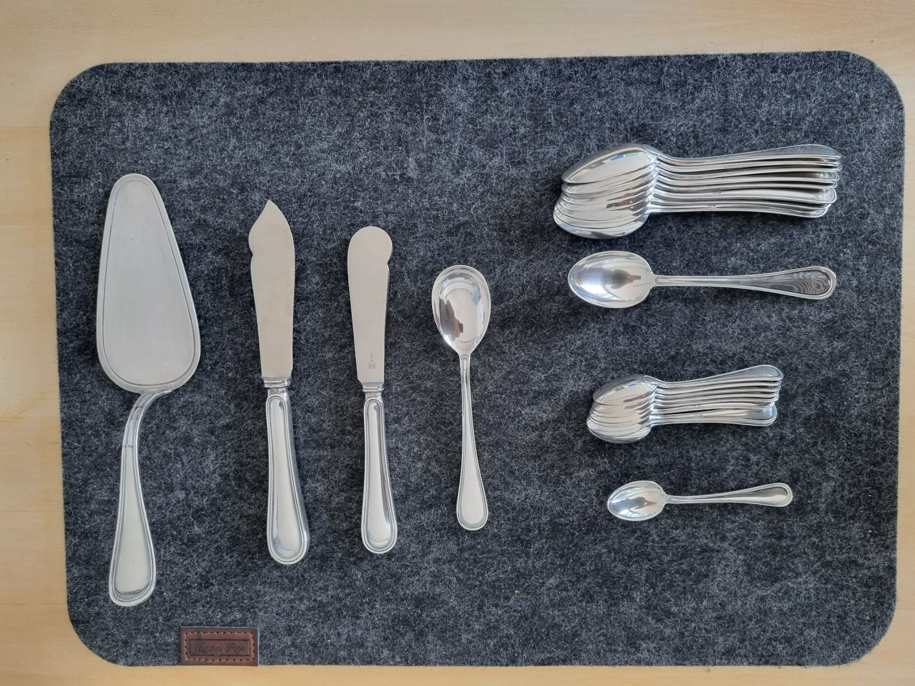 Jezler Set di posate: Jezler Silberbesteck Windsor – Usato da Zürich venduto da hem570 2