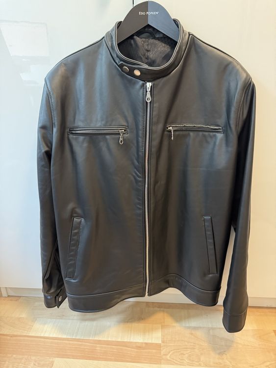 Giacche: Schicke Herren Lederjacke, Schwarz, Grösse XL - Top! – Usato da Zürich venduto da Strombi69