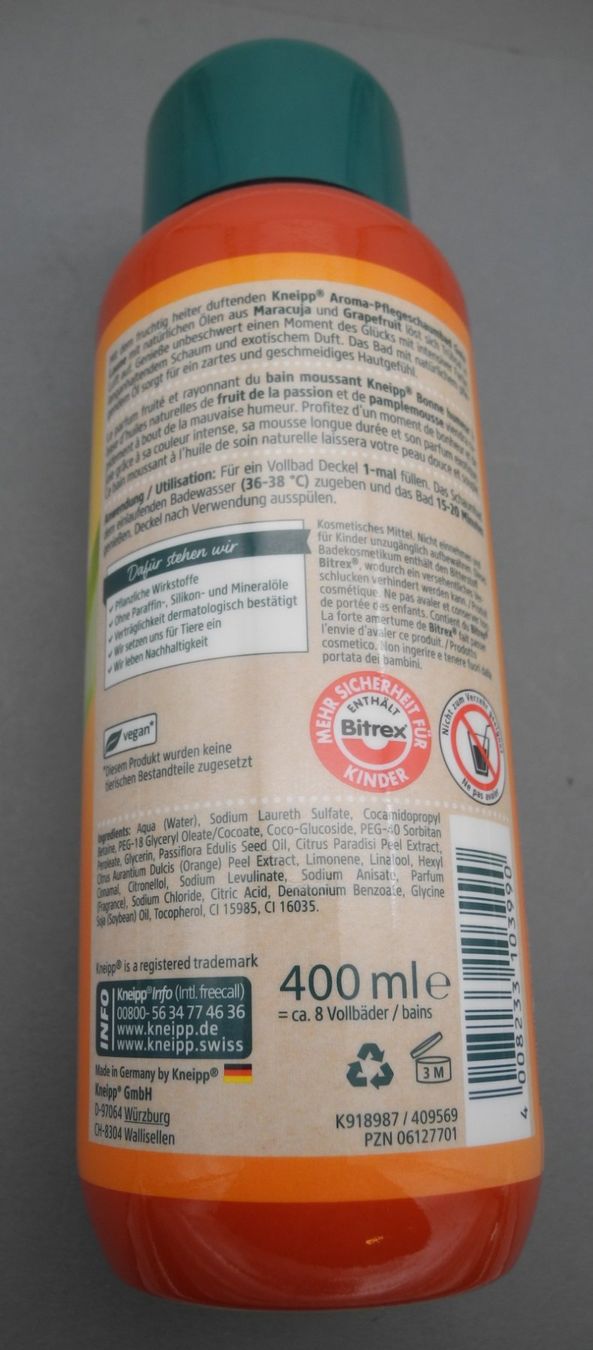 Altro per la cura del corpo: 2 Kneipp Aroma-Pflegeschaumbad, Nr. 51a – Nuovo (secondo la descrizione) da Kottwil venduto da Crazyrolf 4