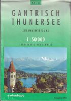 Carte topographique - 5018-Gantrisch-Thunersee-50'000-2003