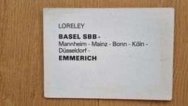 Zuglaufschild Basel - Emmerich