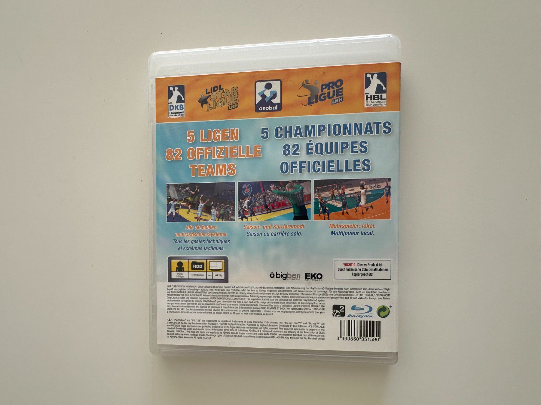 Sony Giochi: Handball 17, Sony Playstation 3, PS3 – Usato da Couvet venduto da nay_prh5 2