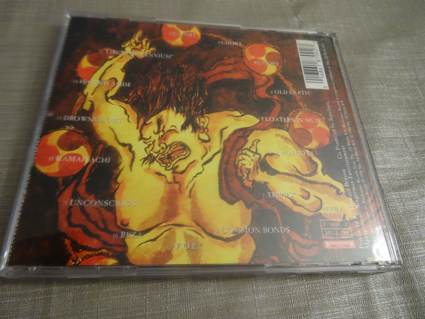 CD: Sepultura - Against CD – Usato da Olten venduto da Disc-Ausverkauf 1