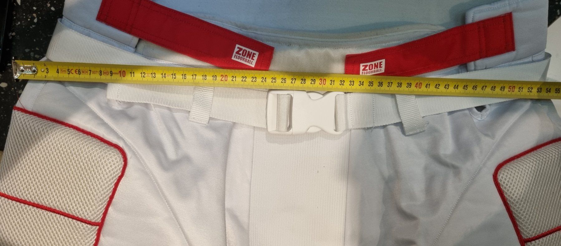 Pantaloni: Zone Goaliehose MONSTER weiss/rot – Nuovo (secondo la descrizione) da Hombrechtikon venduto da Sturz 4