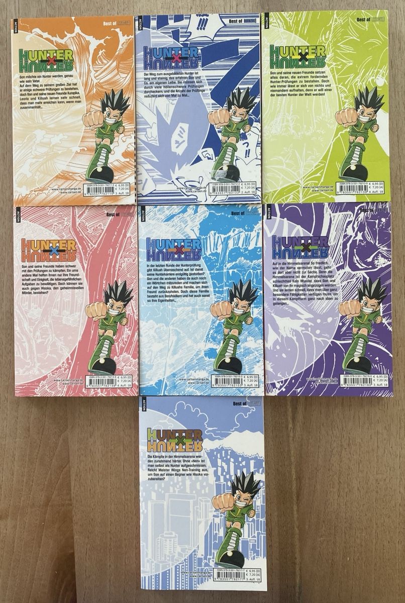 Fumetti: Hunter x Hunter 1-7 deutsch – Usato da Rothenburg venduto da ZanyDruid 1