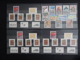 Liechtenstein Lot mit ** Werten 20 Steckkarten II