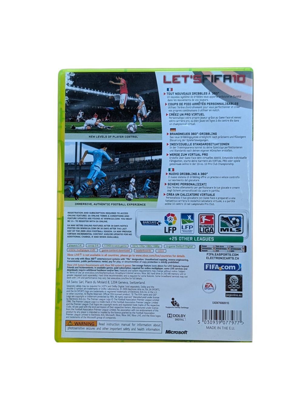 Microsoft Giochi: FIFA 10 Xbox 360 – Usato da Domat/Ems venduto da IsseldorsShop 1