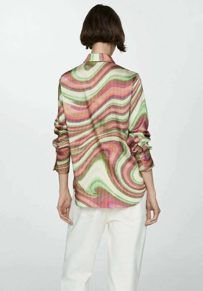 Mango Camicette: MANGO Hemdbluse Hemd Bluse Gr.L (38-40) – Nuovo (secondo la descrizione) da Rotkreuz venduto da beltraum 7