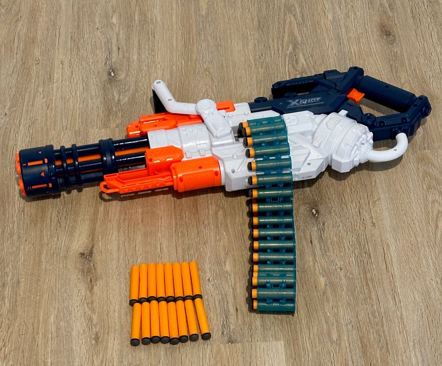 Schaumstoffblaster a la NerfMarke XShot => Minigun Crusher Kaufen