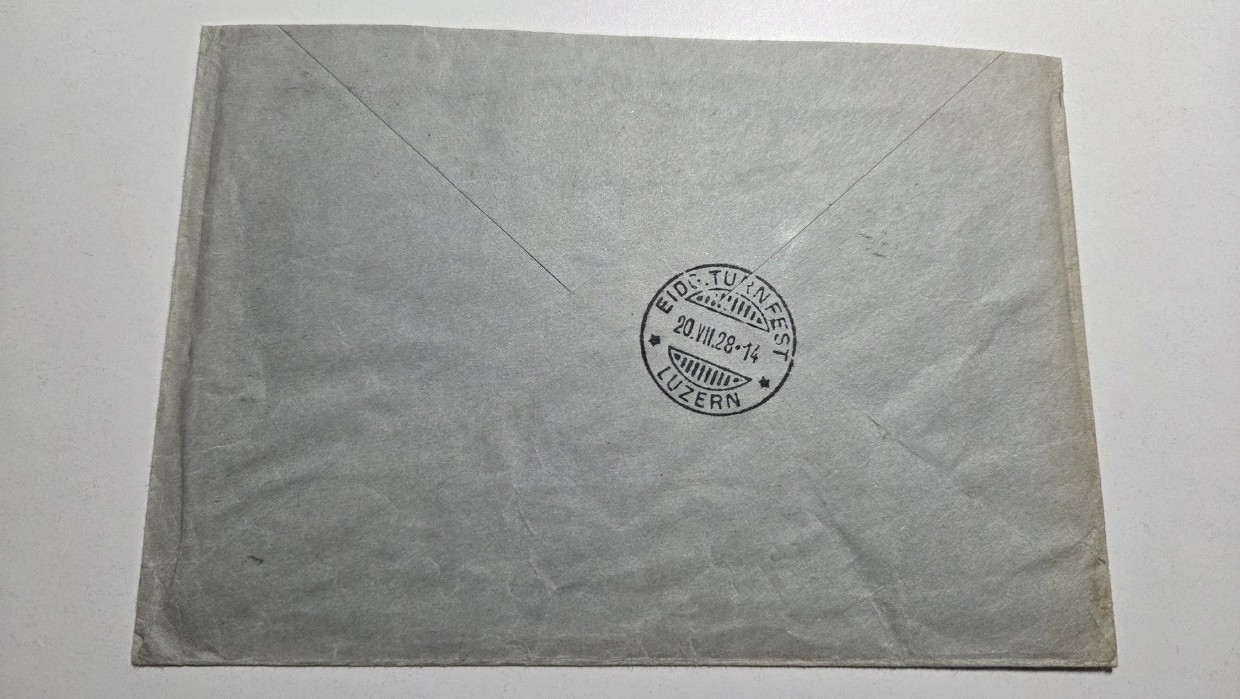 Tutti i francobolli: 1928 Eidg. Turnfest Stabstempel Luzern – Usato da Arni AG venduto da Moth68 1