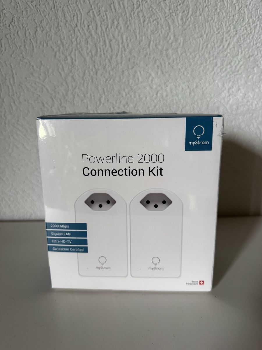 myStrom WiFi: myStrom Powerline 2000 Connection Kit | NEU und Ungeöffnet – Nuovo e nell'imballaggio originale da Thierachern venduto da jassi92
