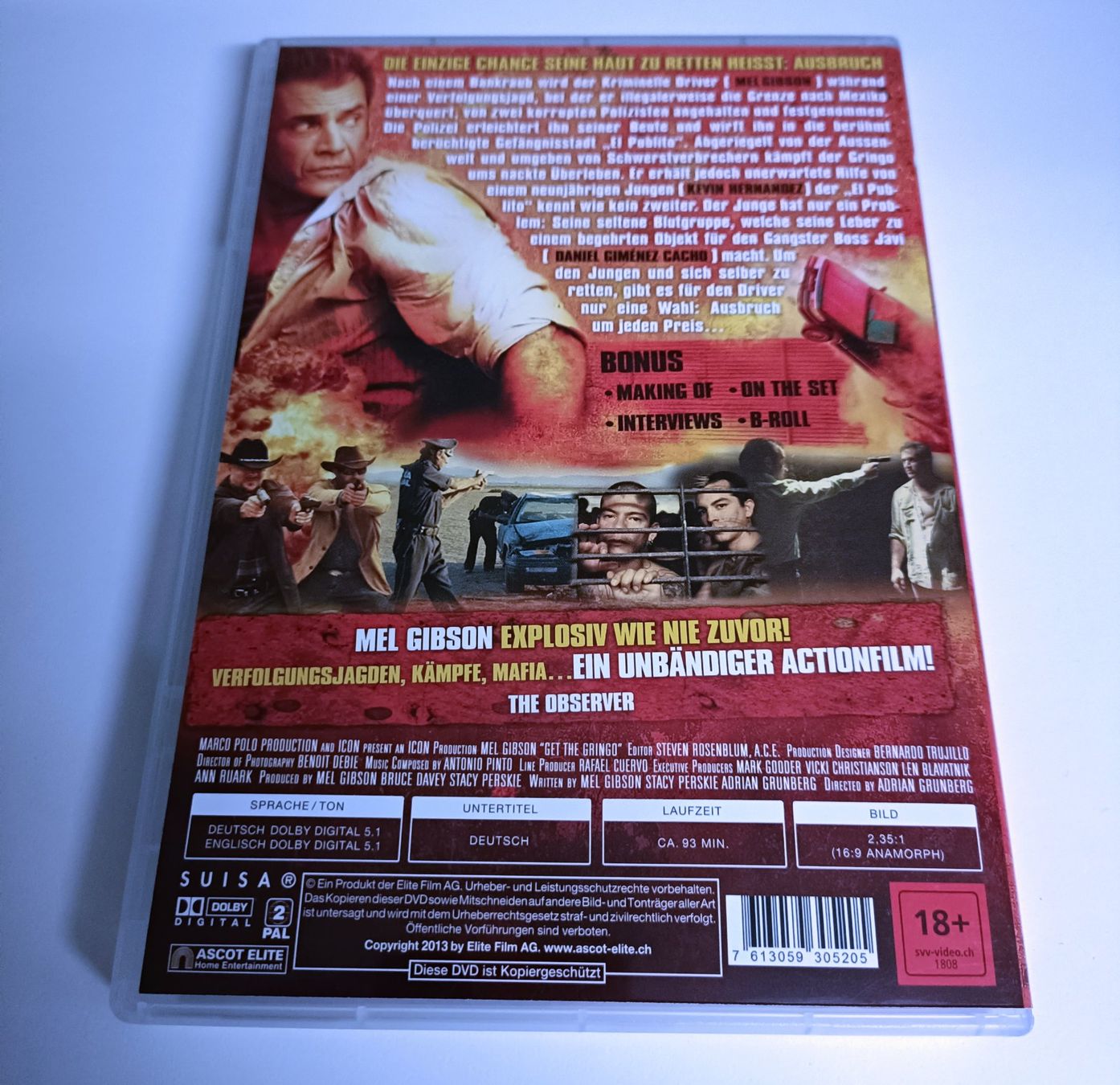 Tutti i DVDs: Get the Gringo (DVD) – Usato da Köniz venduto da Movieportal007 1